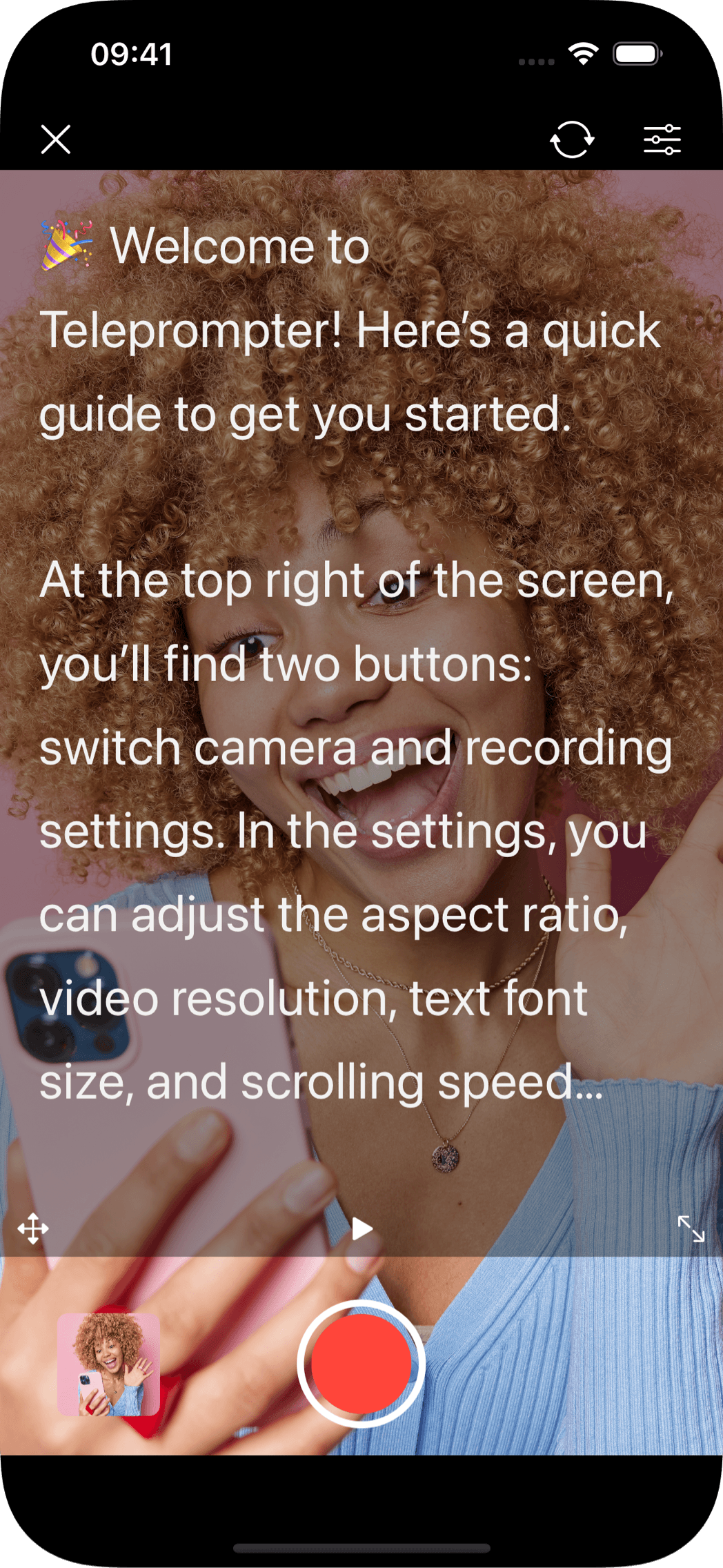 StarTouch app preview